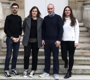 Lorène Kloster, Pierre-Marie Boisseau, Romain Boned et Marie-Amélie Wolff